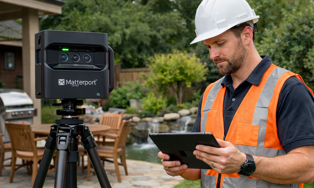 LiDar Scans using Matterport